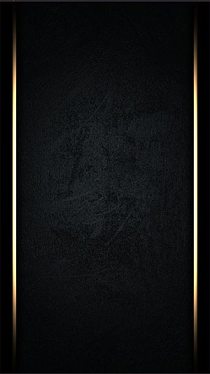 Minimalist Black Texture with Elegant Gold Vertical Frame Lines HD phone wallpaper