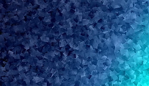 Abstract Geometric Blue Pattern with Gradient Transition to Cyan HD wallpaper