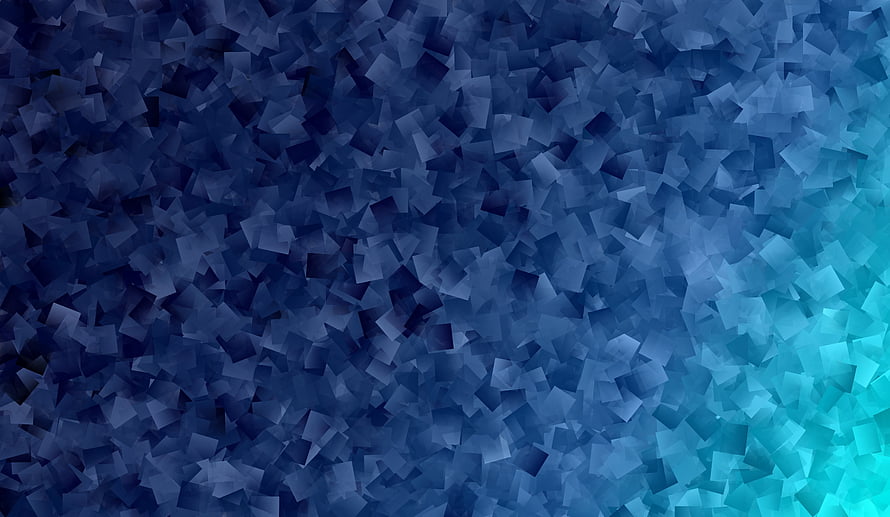 Abstract Geometric Blue Pattern with Gradient Transition to Cyan HD wallpaper