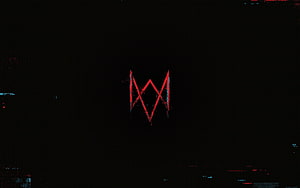 Lenovo Legion Glitch Art Logo on Black Background with Digital Distortion HD wallpaper
