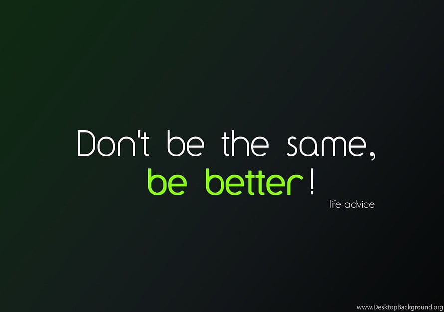 Minimalist Dark Motivational Quote Wallpaper with Green Accent Text HD wallpaper