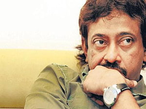 Ram Gopal Varma Pensive Portrait in Olive Shirt with Wristwatch HD wallpaper
