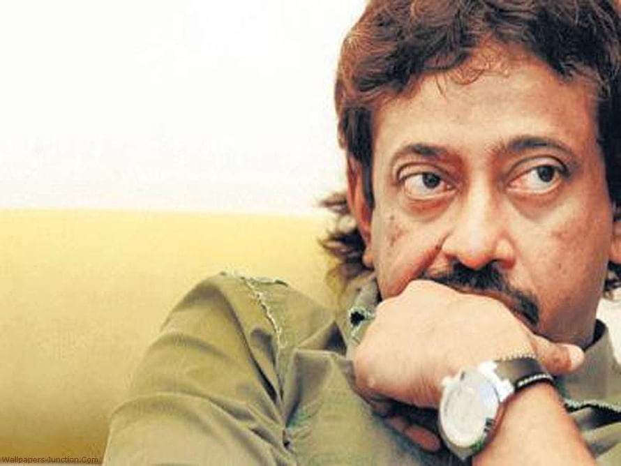 Ram Gopal Varma Pensive Portrait in Olive Shirt with Wristwatch HD wallpaper