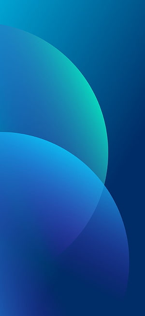 Oppo F11 Pro Stock Blue Gradient Abstract Wallpaper HD phone wallpaper