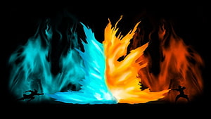 Avatar The Last Airbender Agni Kai Zuko and Azula Firebending Duel HD wallpaper