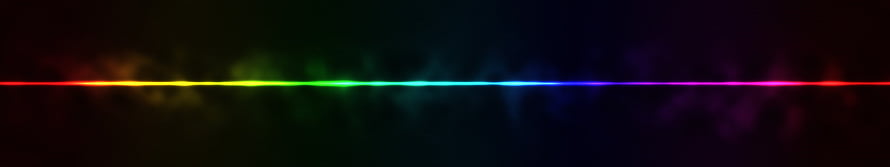 Vibrant Rainbow Light Spectrum on Dark Background HD wallpaper