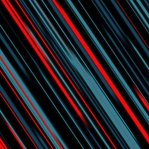 Abstract Diagonal Stripes in Red and Teal on Black Background HD phone wallpaper