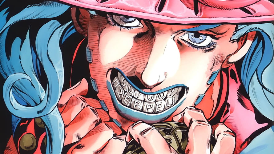 Gyro Zeppeli Close-Up Portrait From JoJo's Bizarre Adventure Steel Ball Run HD wallpaper
