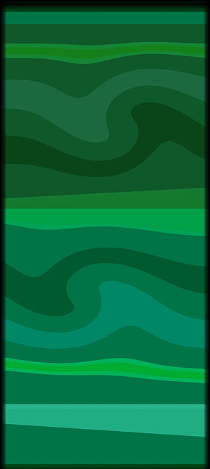 Abstract Green Wavy Pattern Minimalist Smartphone Wallpaper Design HD phone wallpaper