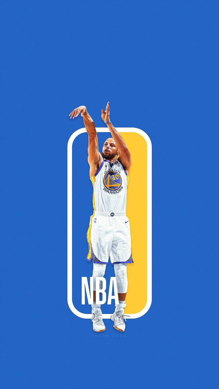 Stephen Curry Golden State Warriors NBA Shot Celebration Wallpaper HD phone wallpaper