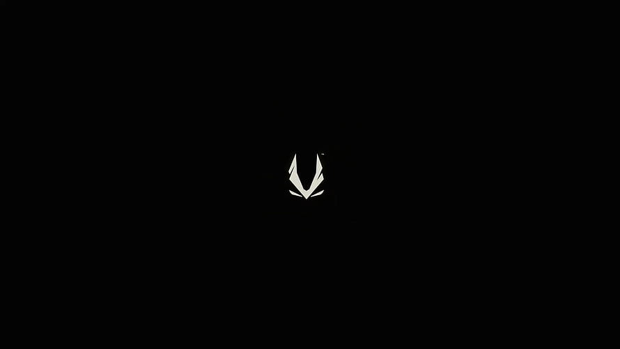ZOTAC Gaming Minimalist White Logo on Black Background HD wallpaper