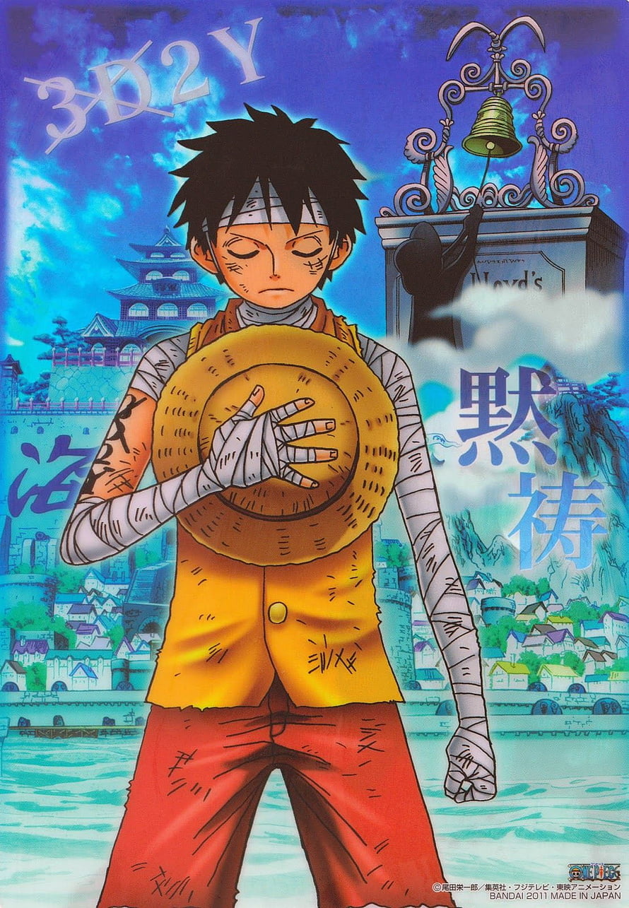 Monkey D. Luffy 3D2Y Arc One Piece Anime Wallpaper HD phone wallpaper