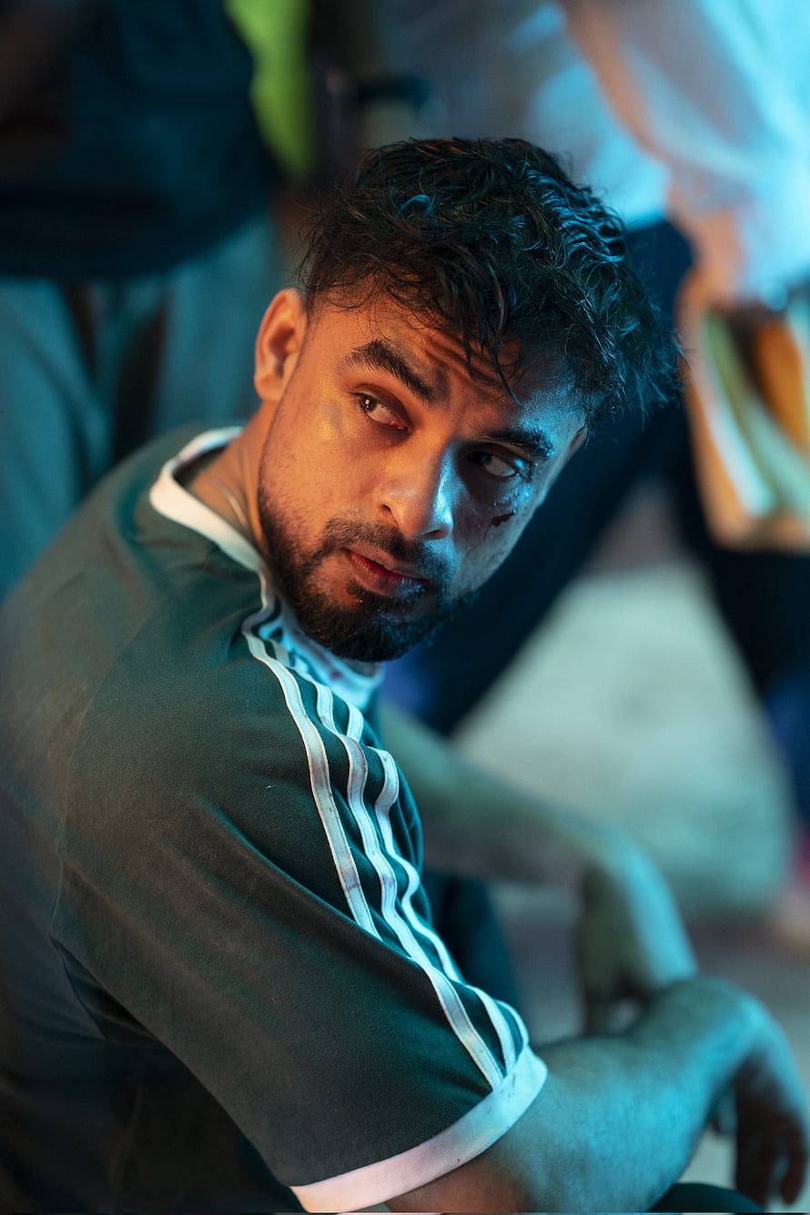 Tovino Thomas Portrait in Dramatic Blue and Orange Cinematic Lighting HD phone wallpaper