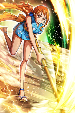 Nami Wano Country Arc One Piece Anime Character Artwork HD phone wallpaper