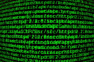 Green Matrix Code Rain on Black Background Digital Cybersecurity Theme HD wallpaper