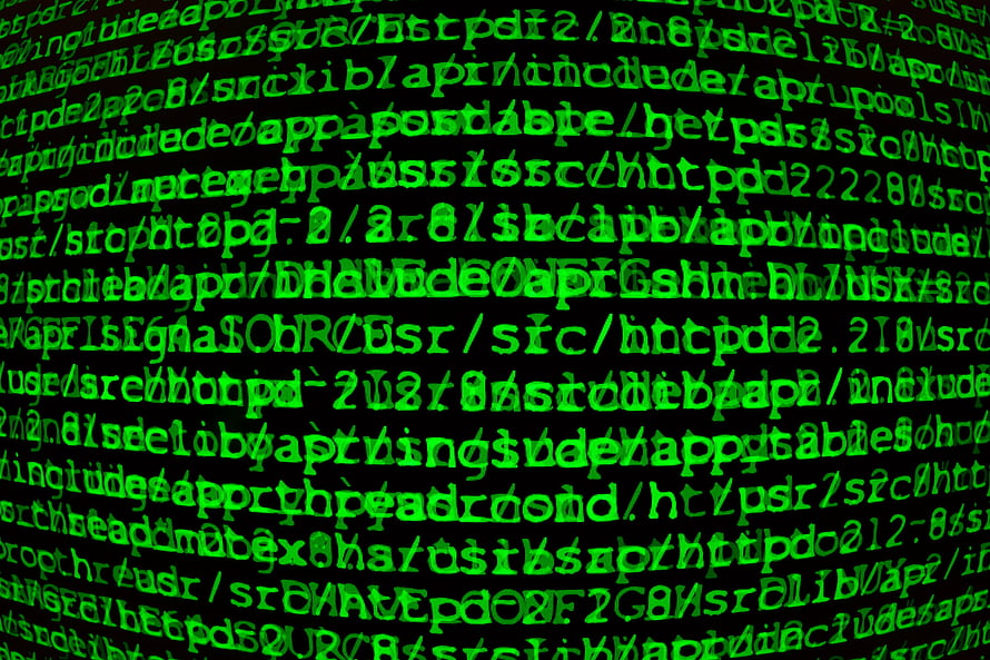 Green Matrix Code Rain on Black Background Digital Cybersecurity Theme HD wallpaper
