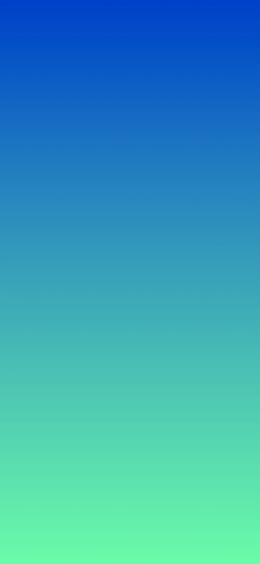 Smooth Blue to Green Vertical Color Gradient Background HD phone wallpaper