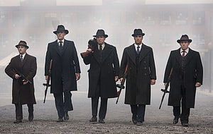 The Making of the Mob Italian Mafia Gangsters in Trench Coats and Fedoras HD wallpaper