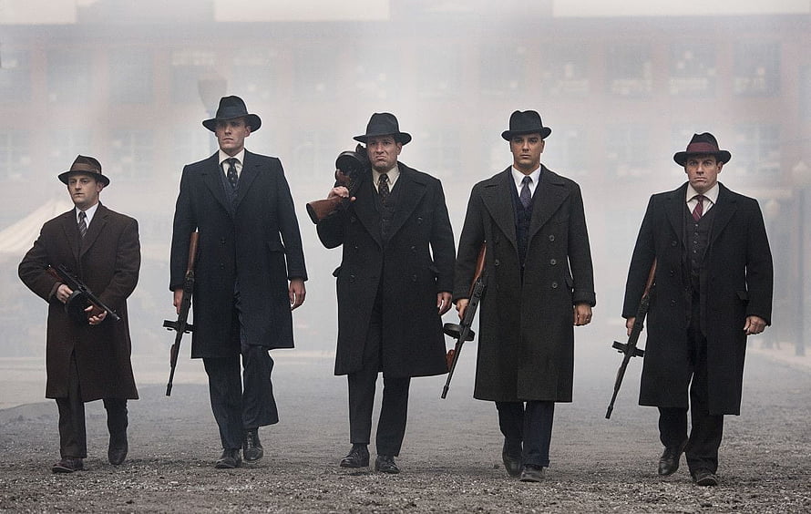 The Making of the Mob Italian Mafia Gangsters in Trench Coats and Fedoras HD wallpaper