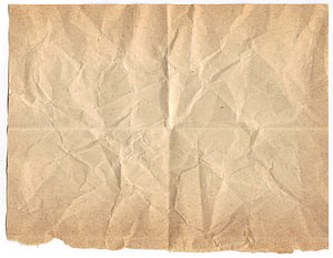 Vintage Crumpled Kraft Paper Texture with Natural Creases and Fibers HD wallpaper