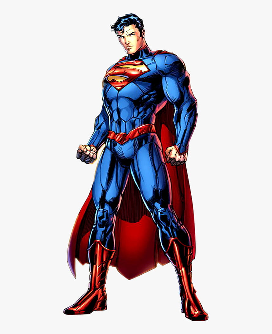 Superman New 52 Comic Book Character Standing Pose Digital Illustration HD phone wallpaper