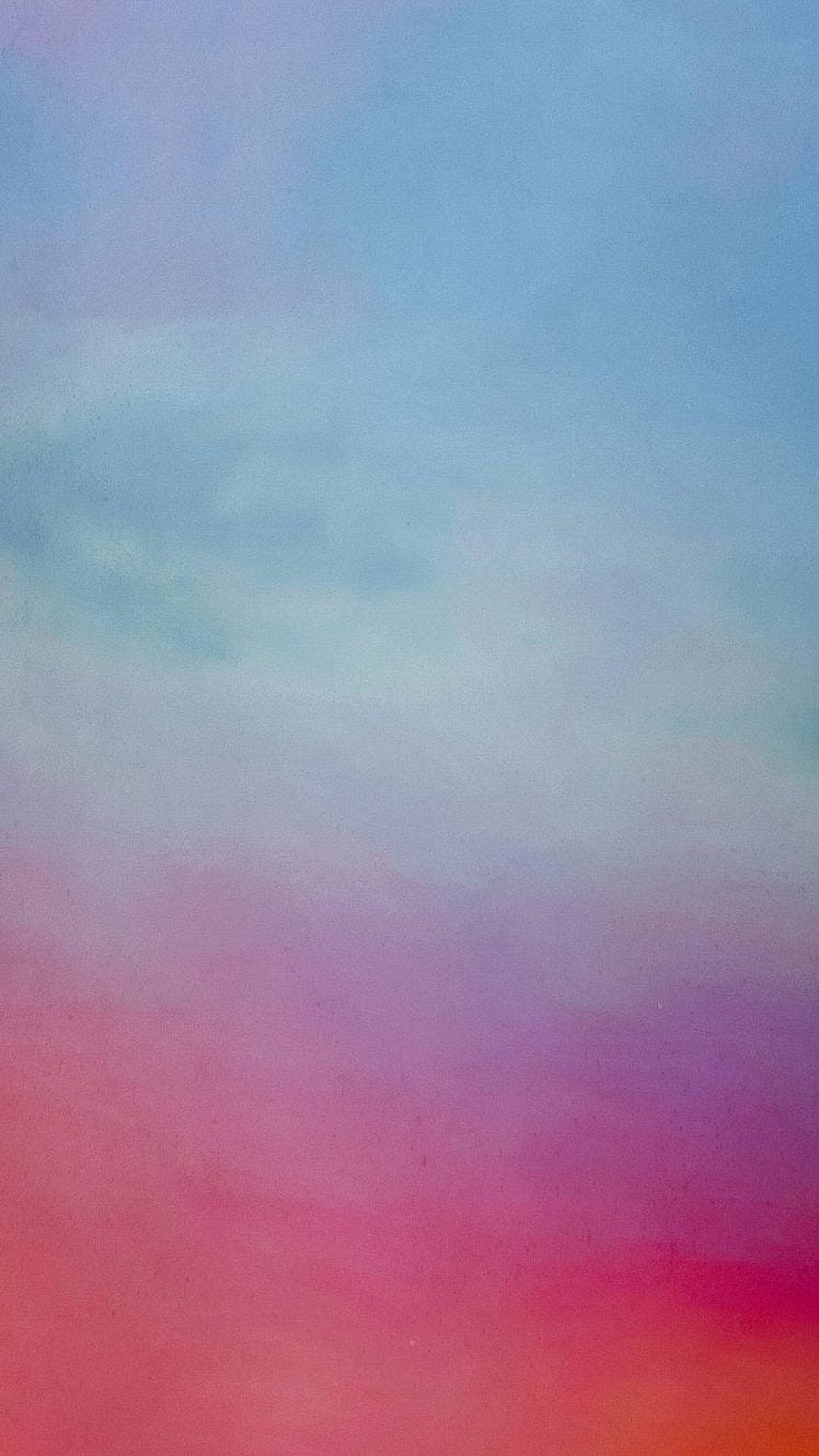 Soft Pastel Gradient Sky with Blurred Clouds and Warm Sunset Hues HD phone wallpaper