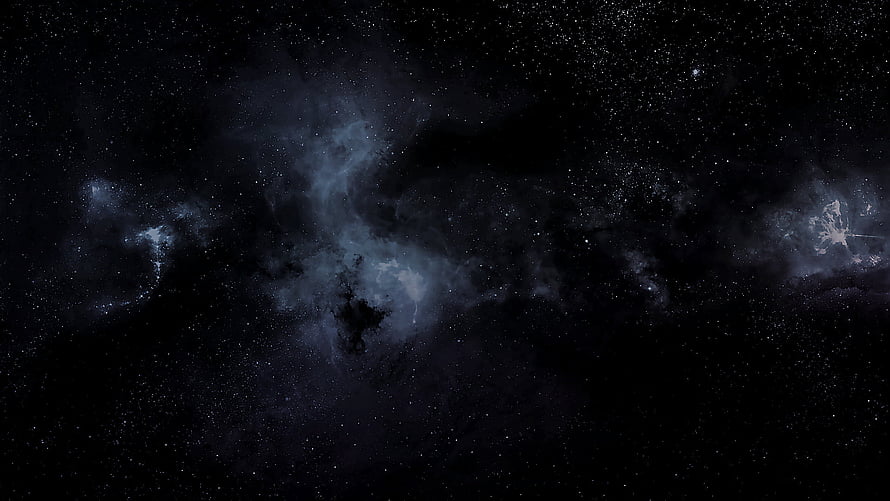 Deep Space Nebula and Star Field Against a Dark Cosmic Background HD wallpaper