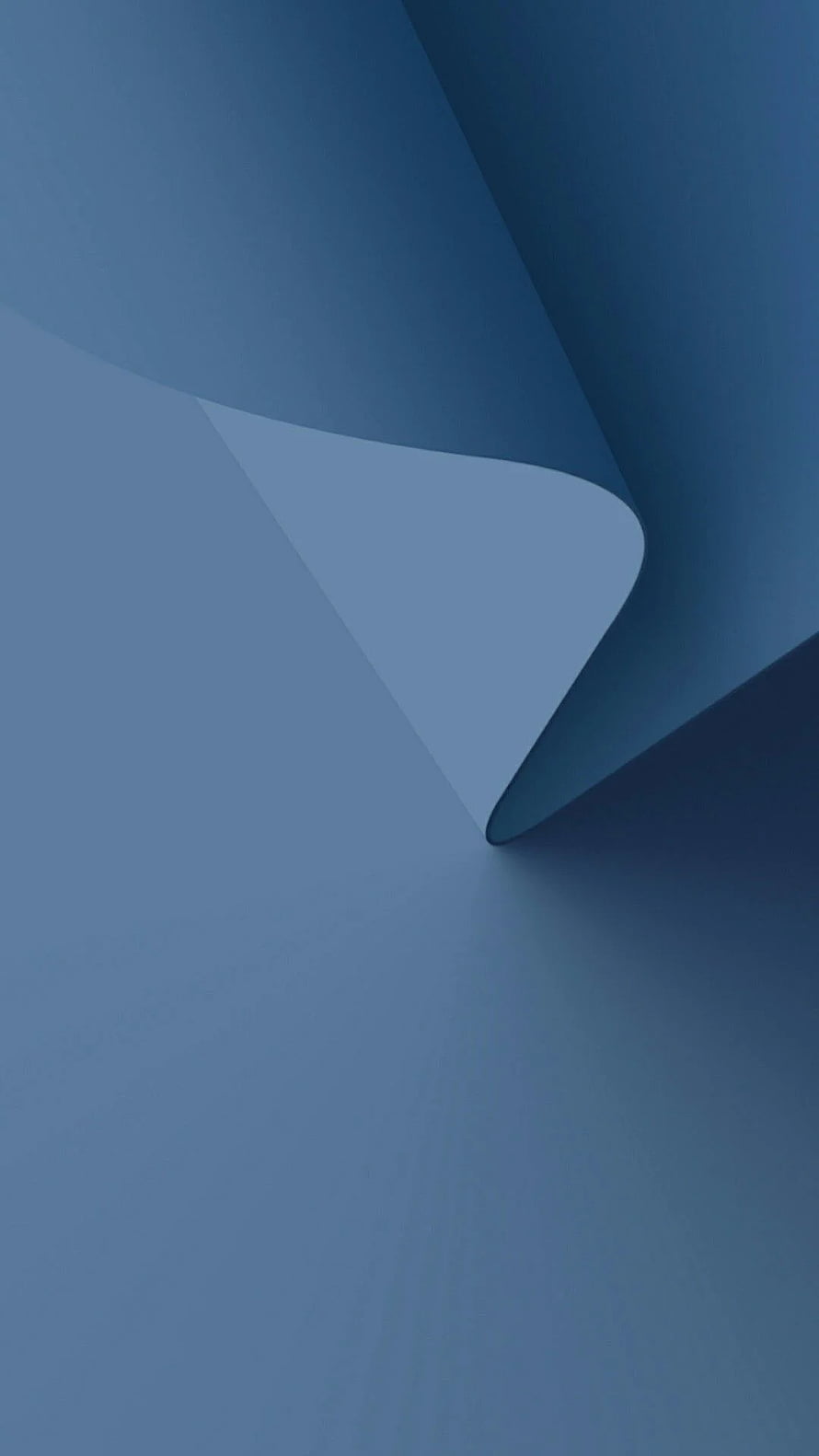 Minimalist Blue Grey Abstract Curl Design for Desktop and Mobile Screens HD phone wallpaper