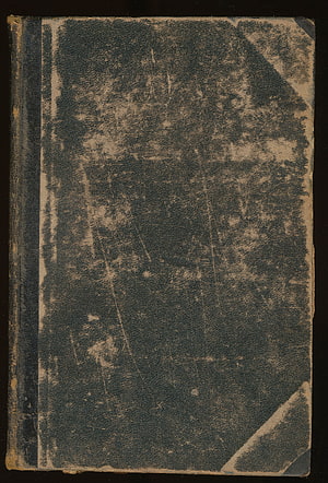 Weathered Antique Book Cover with Distressed Leather Texture and Faded Binding HD phone wallpaper