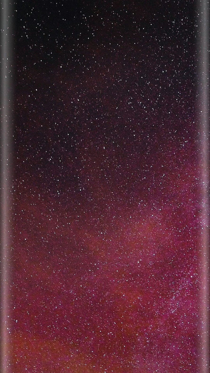 Deep Space Nebula with Purple and Magenta Hues and Scattered Stars HD phone wallpaper