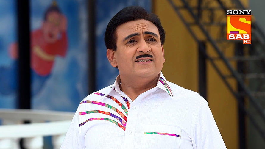 Jethalal Champaklal Gada in White Shirt with Colorful Stripes from Taarak Mehta Ka Ooltah Chashmah HD wallpaper