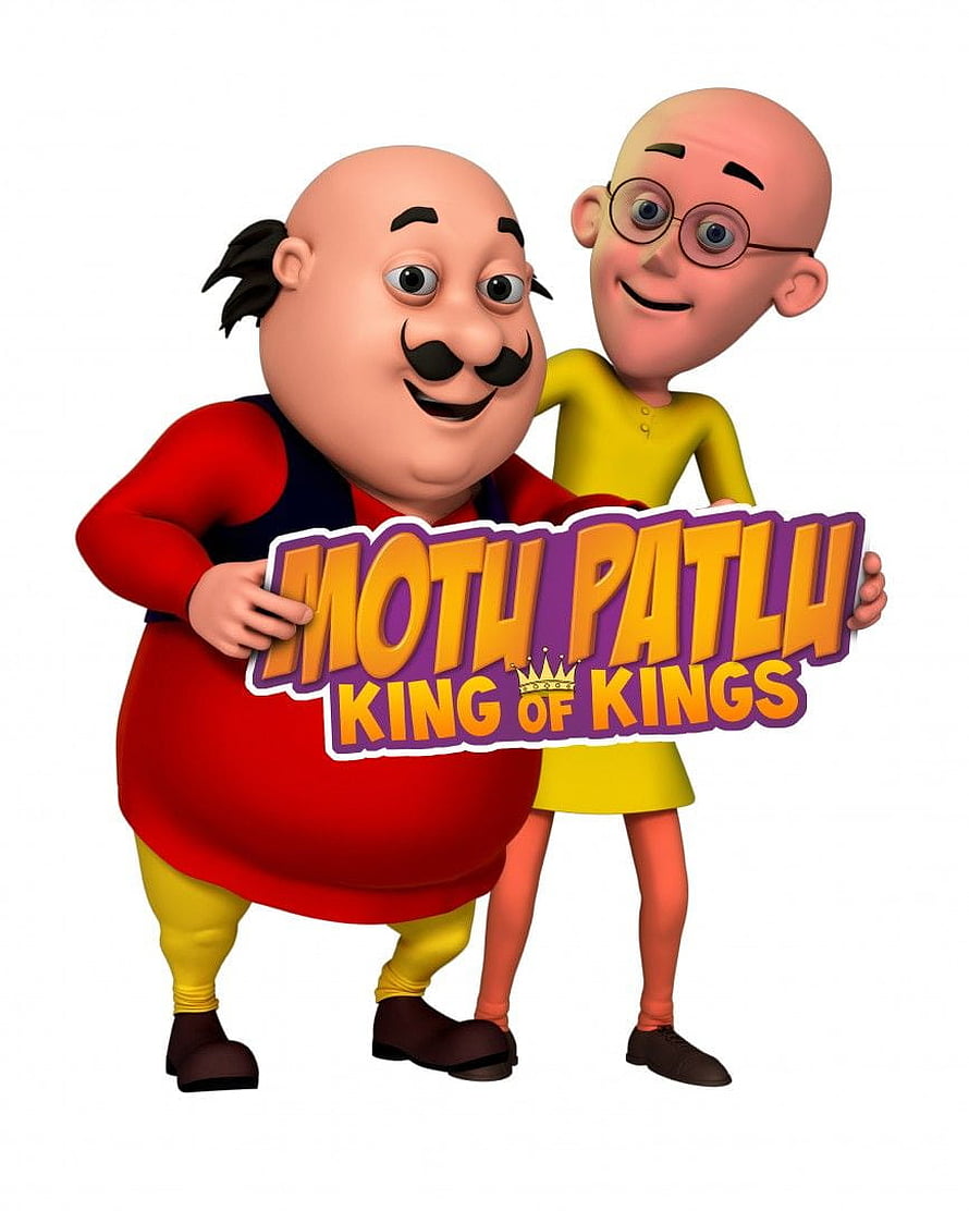 Motu Patlu King of Kings 3D Animated Character Poster HD phone wallpaper