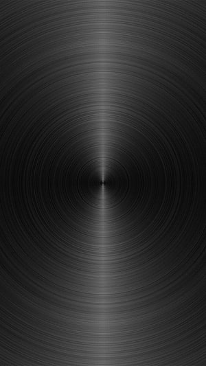 Dark Gray Brushed Metal Circular Texture with Radial Concentric Lines and Central Focus HD phone wallpaper