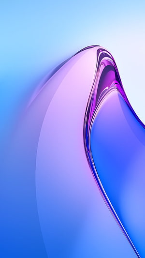 Oppo Reno 8 Pro Abstract 3D Liquid Metal Gradient Wallpaper HD phone wallpaper