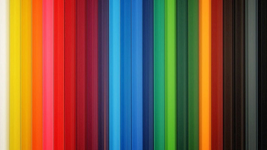 Vibrant Vertical Color Stripes Abstract Background HD wallpaper