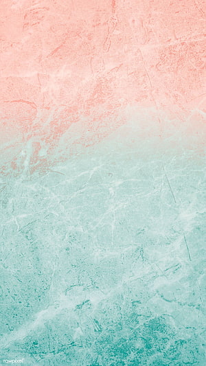 Pastel Coral and Seafoam Green Watercolor Marble Texture Background HD phone wallpaper