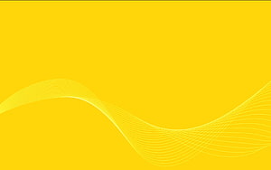 Minimalist Yellow Abstract Wave Line Art Background HD wallpaper