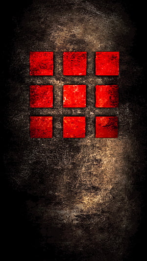 Silent Hill 2 Minimalist Red Grid on Dark Grunge Texture HD phone wallpaper