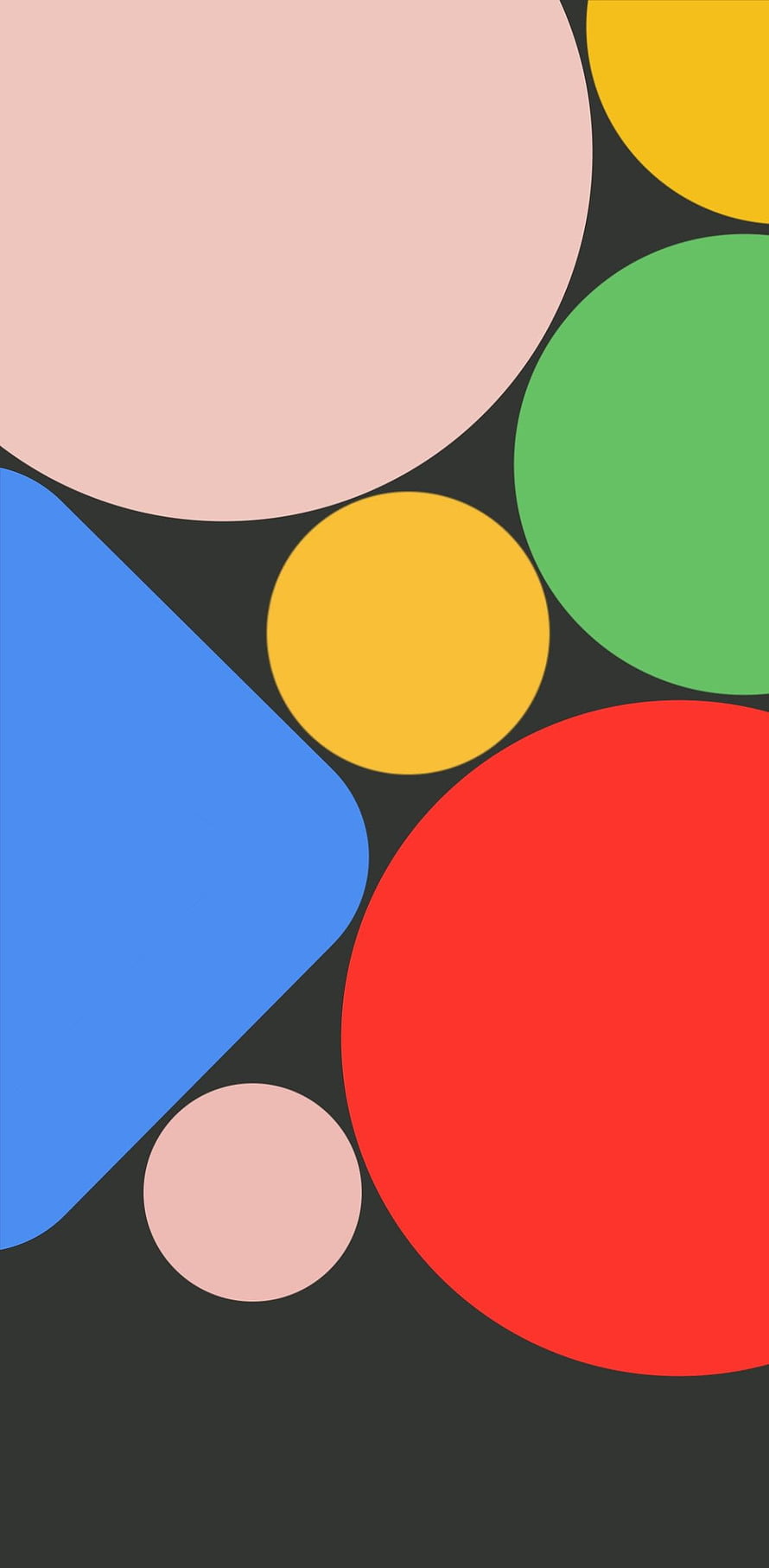 Vivo V20 and V23 Stock Abstract Geometric Circle Wallpaper HD phone wallpaper