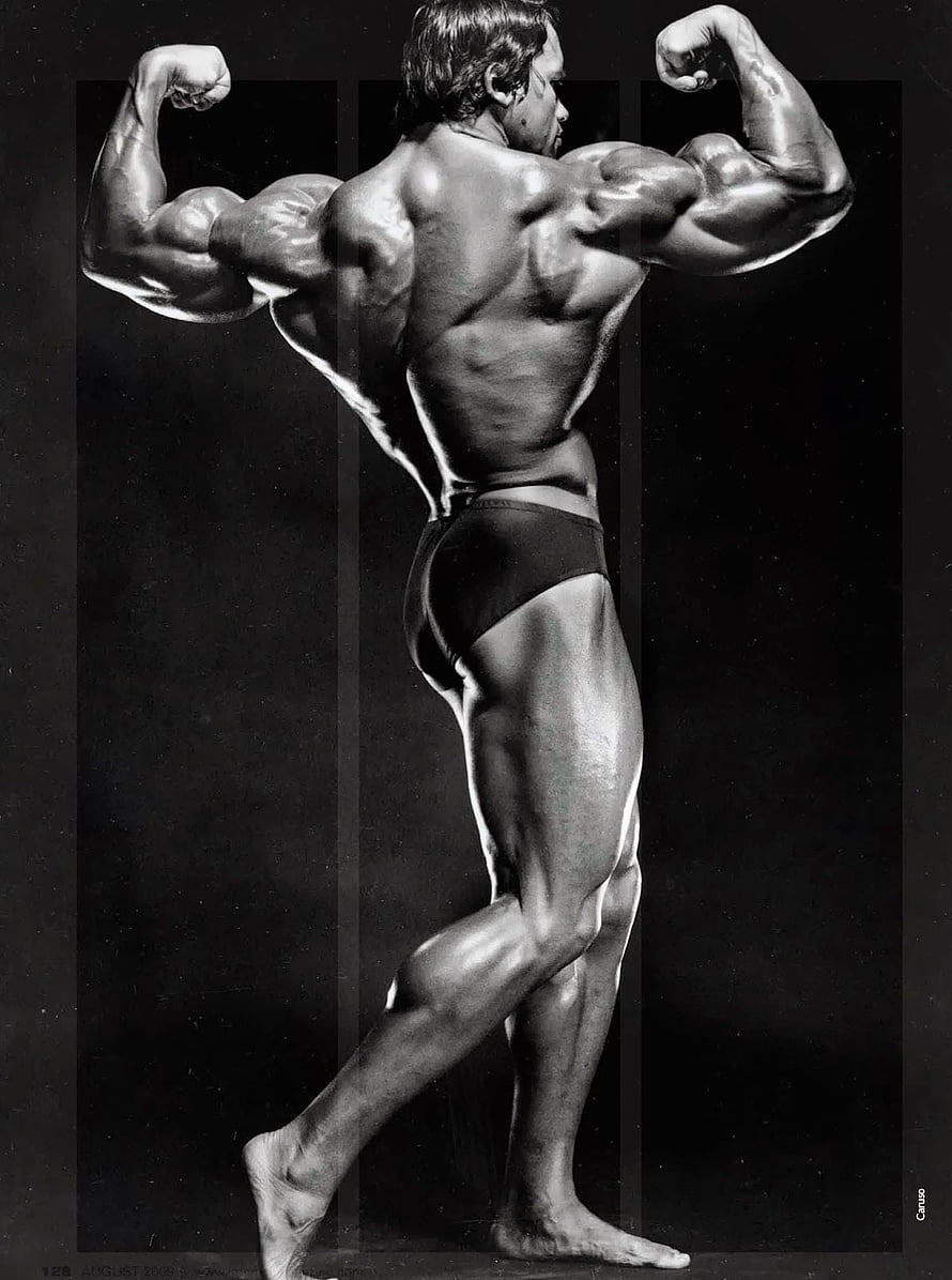 Arnold Schwarzenegger Classic Bodybuilding Pose in Black and White HD phone wallpaper