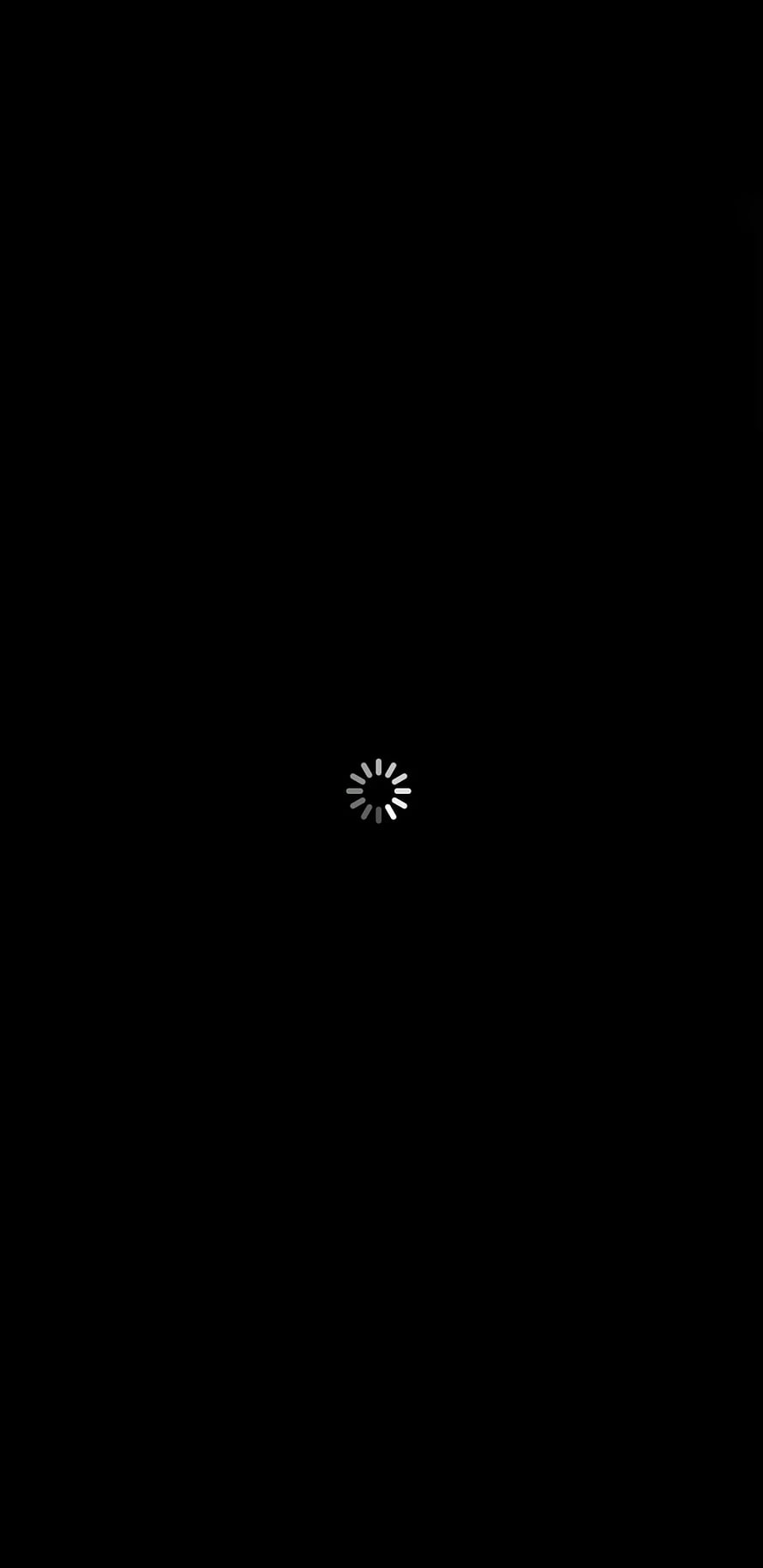Minimalist Black Loading Screen with White Spinner Icon HD phone wallpaper