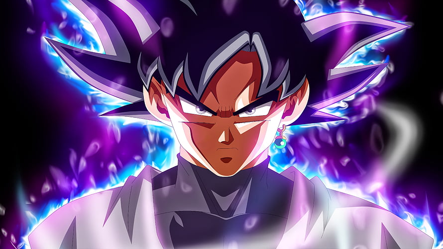 Goku Ultra Instinct Dragon Ball Anime Character Portrait HD wallpaper
