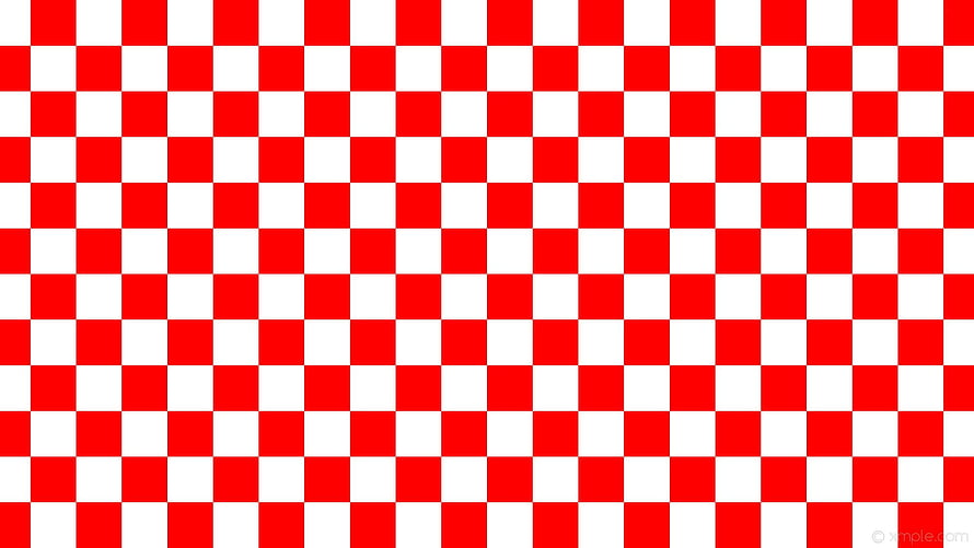 Classic Red and White Checkered Pattern for Minimalist Desktop Backgrounds HD wallpaper