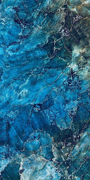Vibrant Blue Marble Texture with Natural Veining and Mineral Patterns HD phone wallpaper
