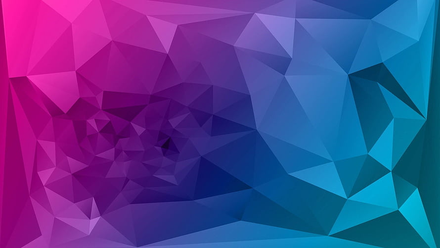 Vibrant Geometric Low Poly Abstract Gradient Background HD wallpaper
