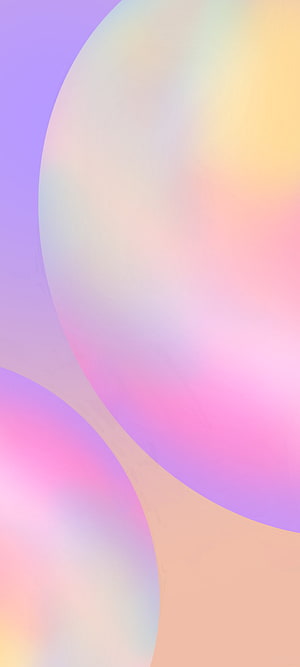 Soft Pastel Gradient Abstract Wallpaper With Blurred Pink Purple And Yellow Curves HD phone wallpaper