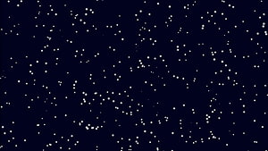Minimalist Cartoon Night Sky with Scattered White Stars on Deep Navy Background HD wallpaper