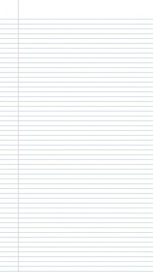 Classic Ruled Notebook Paper with Red Margin Line and Blue Horizontal Rules HD phone wallpaper