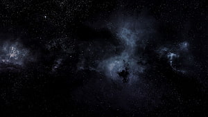 Deep Space Nebula and Star Field Against the Dark Cosmos HD wallpaper