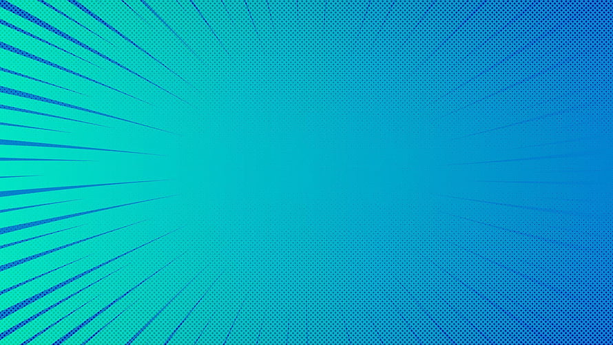 Blue Radial Speed Lines Comic Halftone Pattern Abstract Background HD wallpaper